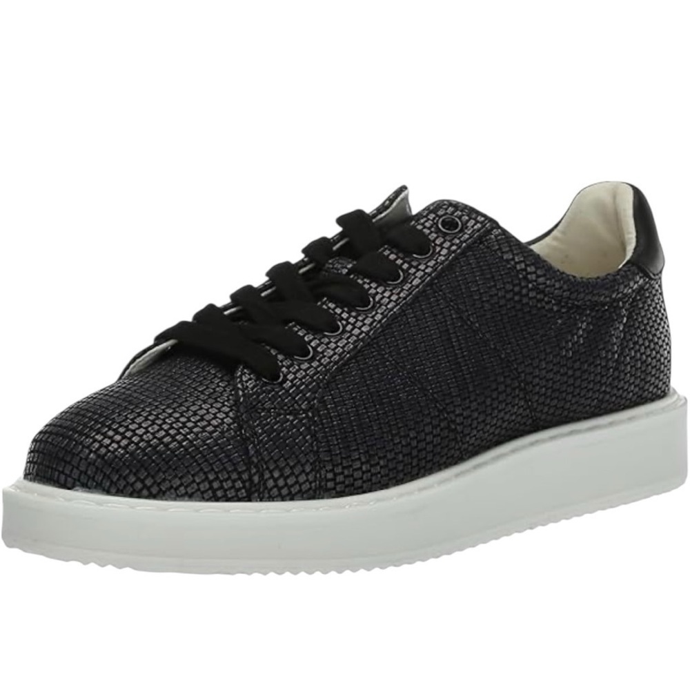 Lauren Ralph Lauren Angeline Sneaker Black Woven Size 8 NWT - Picture 7 of 12